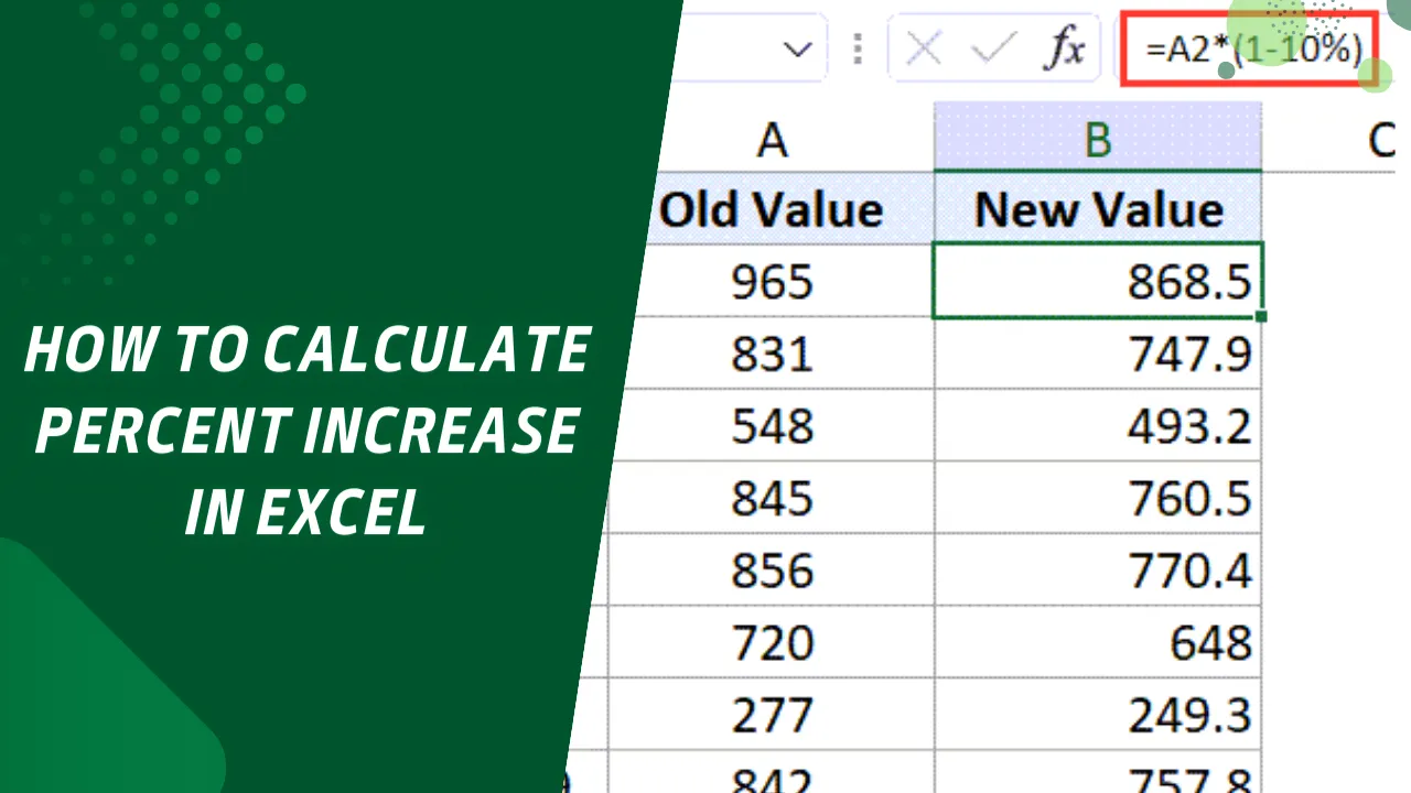 How to Calculate Percent Increas
