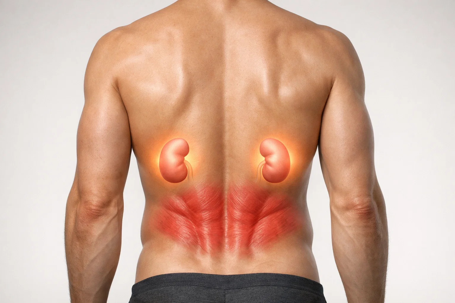 Kidney pain vs back pain location and symptoms comparison